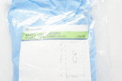 Halyard 89538 Basics Laparoscopic Cholecystectomy Drape 120 x 104 x 76inch